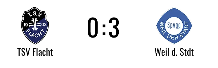 Rückblick von unserem Presswart Wopfi: TSV Flacht - SpVgg Weil der Stadt 0:3 (0:1)